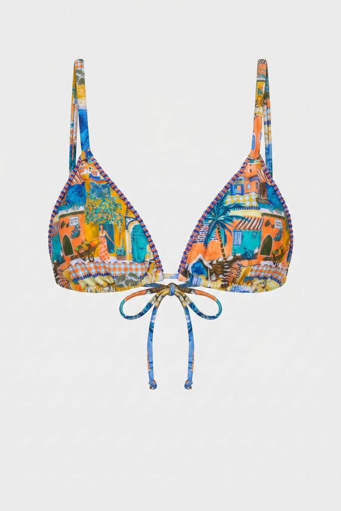 Shiwi Bindi Bikini Top  Island Multi Bright  Island Taglia: 42 | Bikini Outlet | Donna