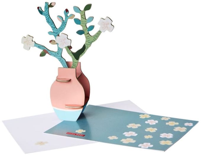 Pop-out kaart Flowers - Van Gogh Almond Blossom