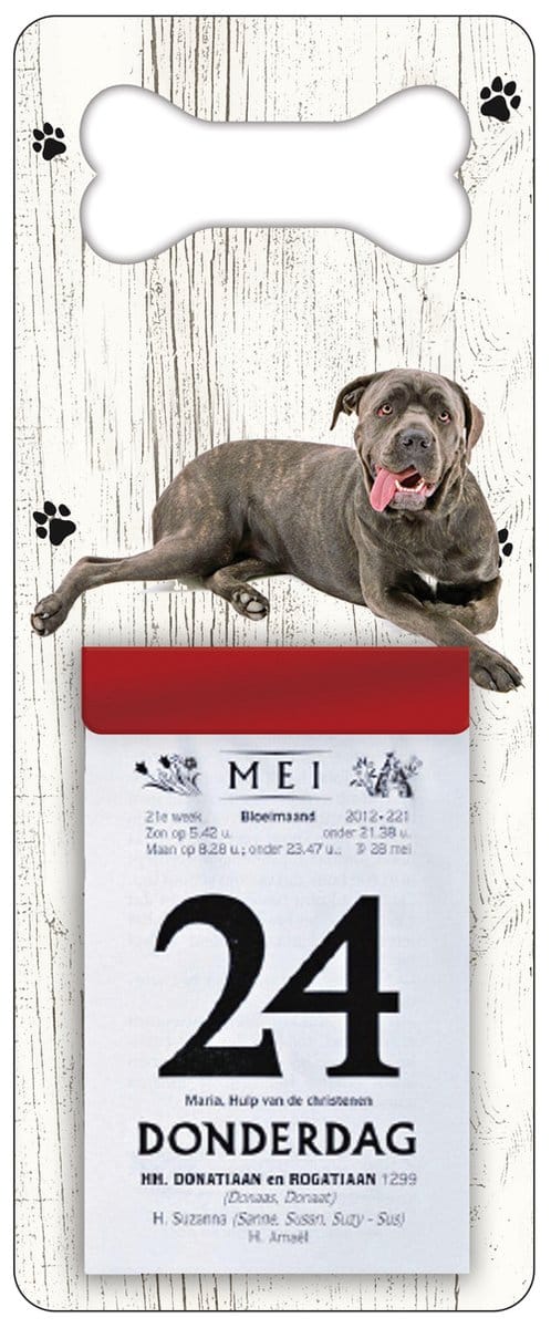 Scheurkalender 2027 Hond: Cane Corso