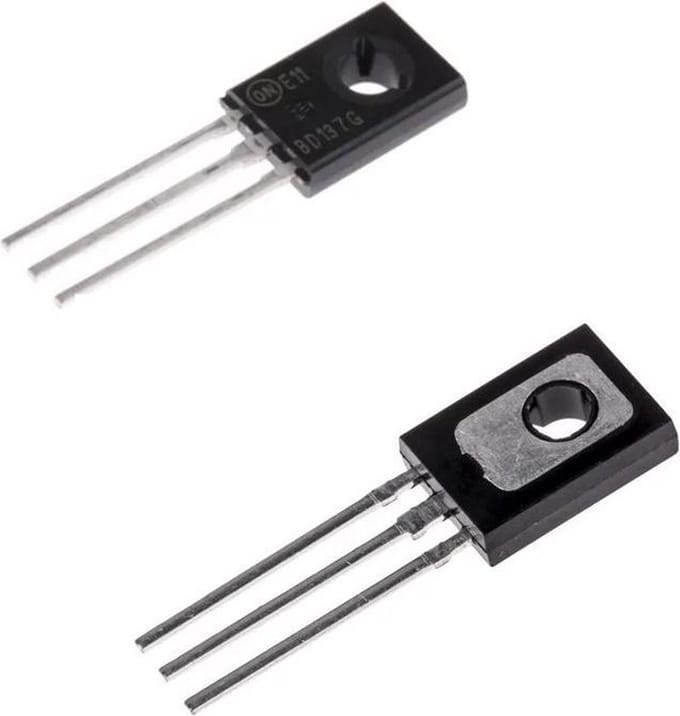 ON Semi BD137 NPN Transistor, 1.5 A, 60 V, 3-Pin TO-225, 1 stuk