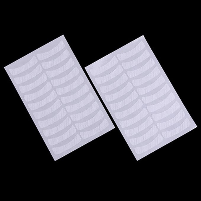 40 Stuks Oogpad Wimper Gel Patch Pluisvrij Wimperextensions Oogpads white