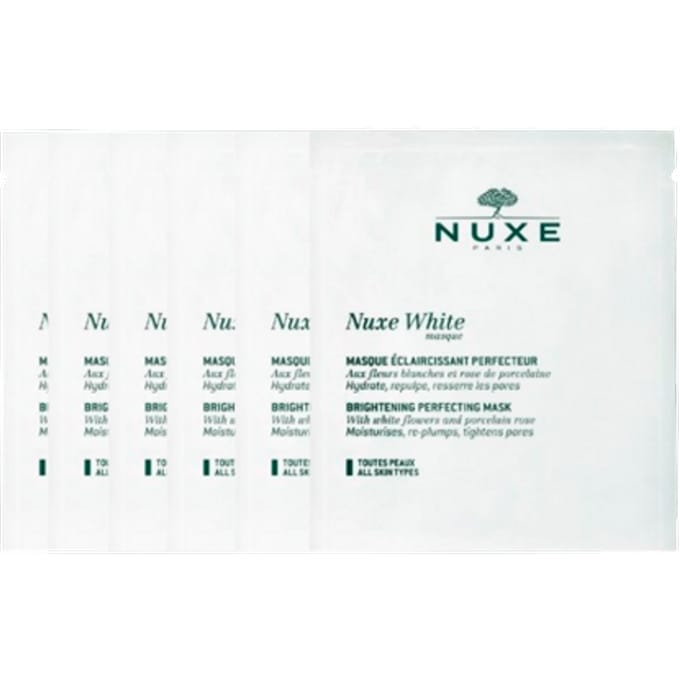 Nuxe Wit Verhelderend Perfecterend Gezichtsmasker - 6 stuks
