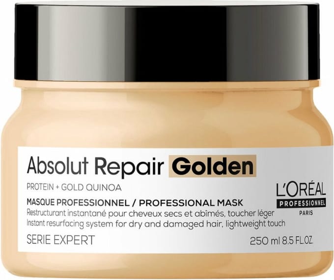 3x L'Oréal Professionnel Absolut Repair Golden Haarmasker 250 ml
