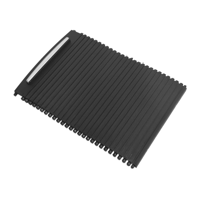 Achter Middenconsole Rolgordijn 51166963913 Console Bekerhouder Schuifdeksel voor E92 E93 M3 gray