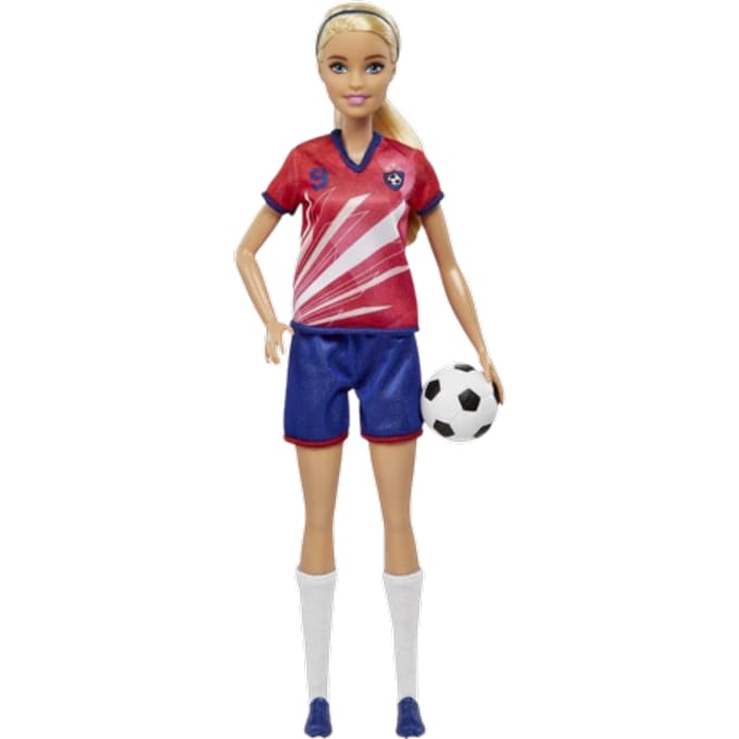Voetbal pop Mattel France Barbie