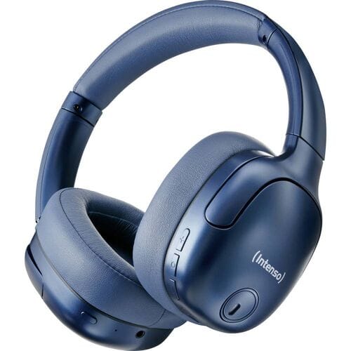 (Intenso) O400HA Bluetooth over-ear koptelefoon met actieve ruisonderdrukking (ANC) - blauw