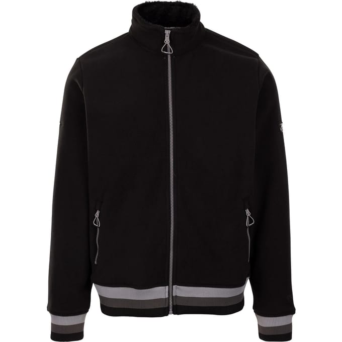 Trespass Heren Elford AT300 Fleece Top (Zwart)
