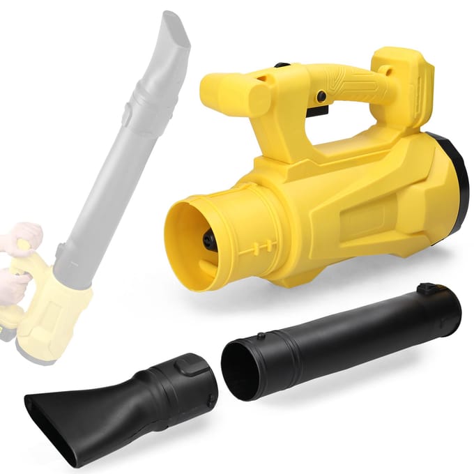 Geevorks High Power Haardroger Handheld Lithium Batterij Elektrische Bladblazer Sterke Wind Luchtblazer Host veelkleurig