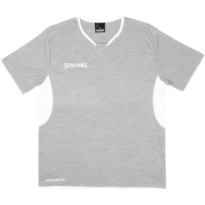 Spalding Hustle Shooting T-shirt Kinderen Grijs