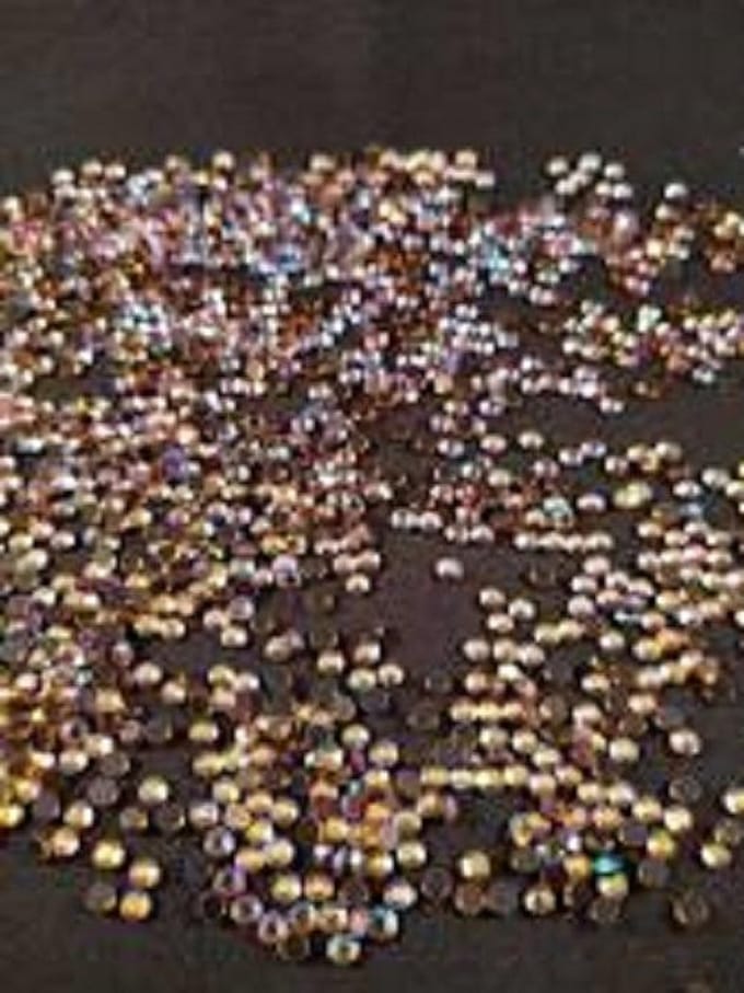 strass steentjes DMC 5 A Hotfix Topaz AB SS16