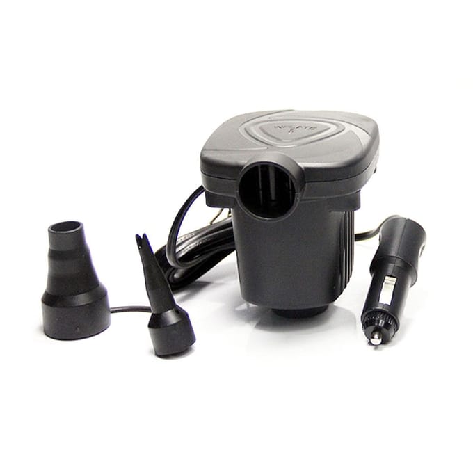 Pompes à air électriques pour bateau 12V Électricité Gonfler Dégonfler Pompe Gonfleur Souffleur noir