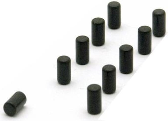 Magnet Magnum - set 10 pcs - black