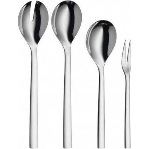 WMF Nuova serveer set - 4-delig, RVS, grijs