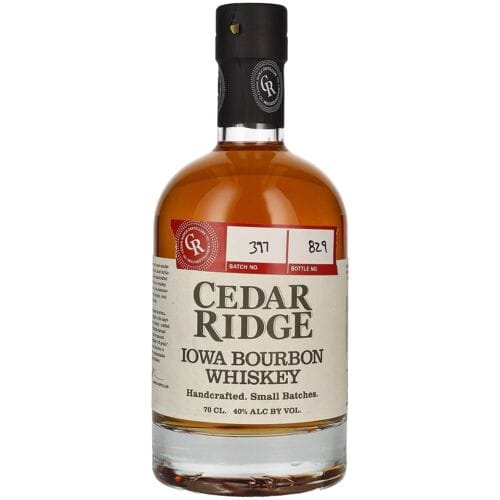 Cedar Ridge whisky Cedar Ridge Iowa Bourbon Whiskey 40% Vol. 0,7l