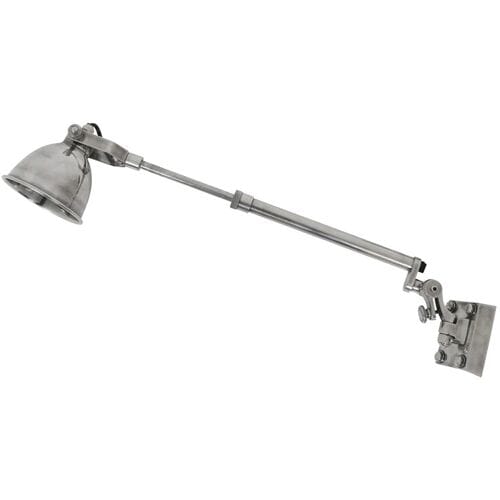 KS Verlichting Muurlamp Tacoma Leeslamp Antiek Zilver