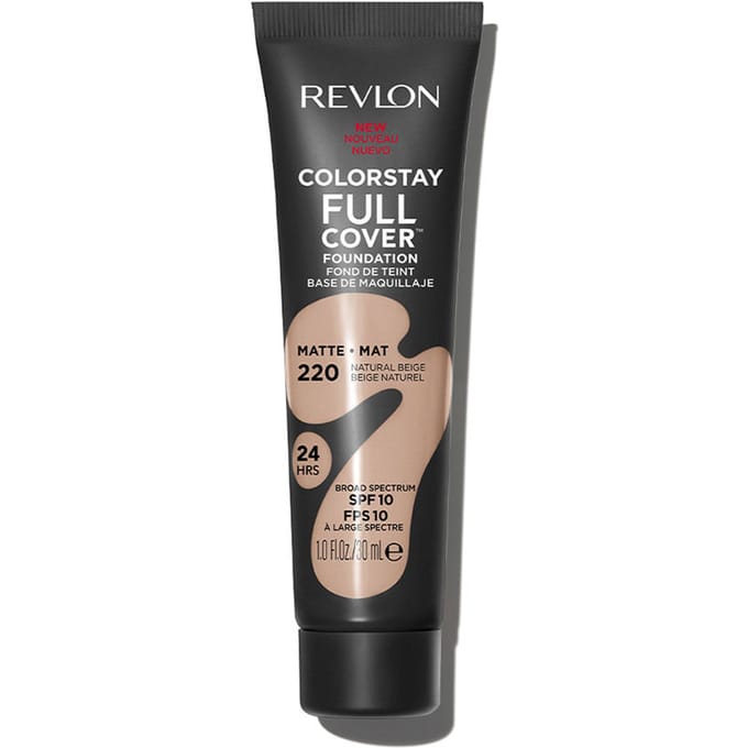 Colorstay Volledige Dekking Foundation #220-natuurlijk Beige 30 ml