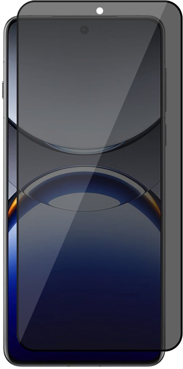 Privacy Screenprotector geschikt voor Oppo Find X8 - Volledig Dekkend Glas Screen Protector