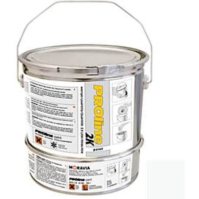 PROline-paint 2-componenten verf voor magazijn, 5 liter Wit