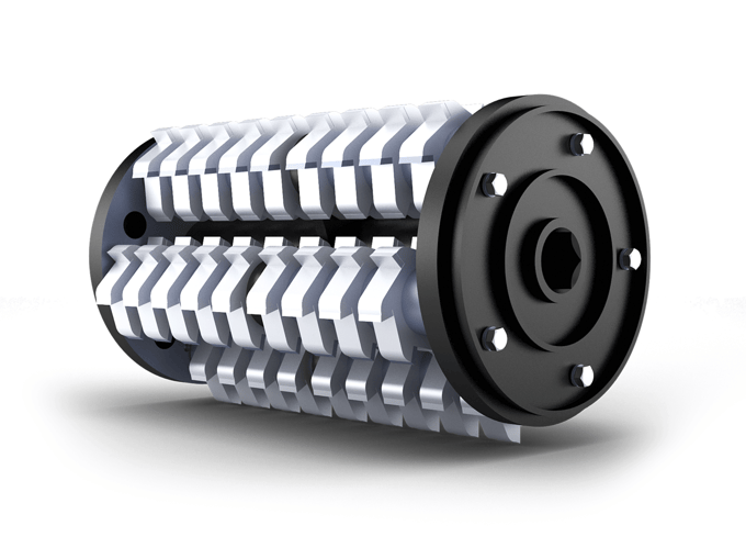Husqvarnagroep complete with milling cutters