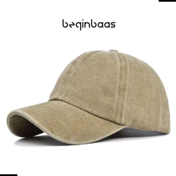 Legend Cap Basic Kids - beginbaas - Skinny Dye - Khaki - Khaki Pet