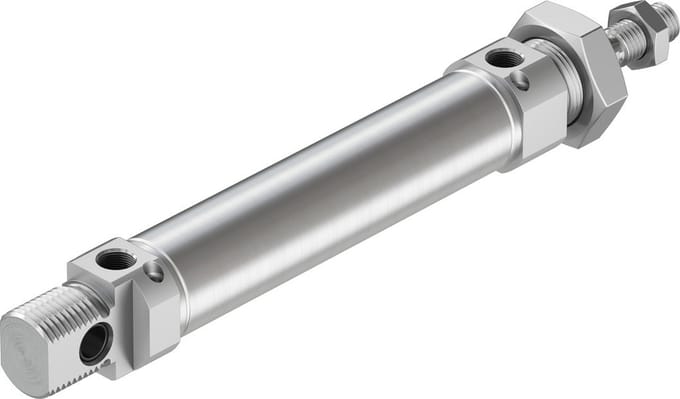 Festo Cilinder 25mm Boring 80mm Slag ISO 6432 Dubbelwerkend - 19247 - P2CTW