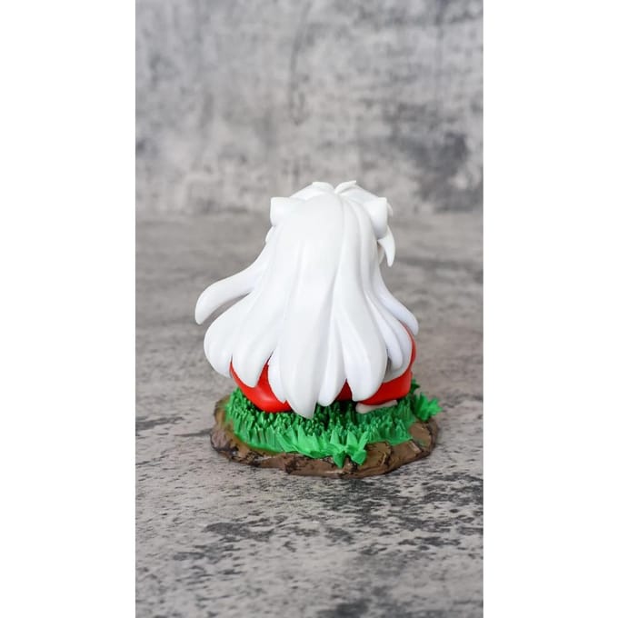 Inuyasha Enfants Mignon Anime Figurine d'Action Jouets 10CM no box white