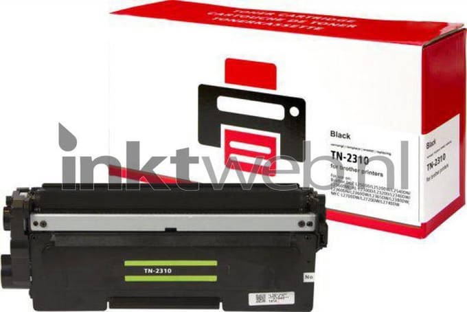 Huismerk Brother TN-2310 zwart (Huismerk (compatible))