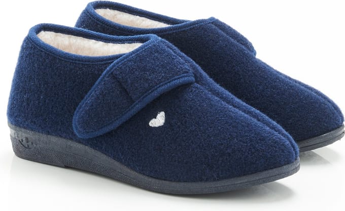 Damart - Thermolactyl pantoffels - Dames - Blauw - 41