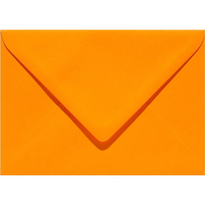 Envelop Papicolor EA5 156x220mm oranje pak à 6 stuks