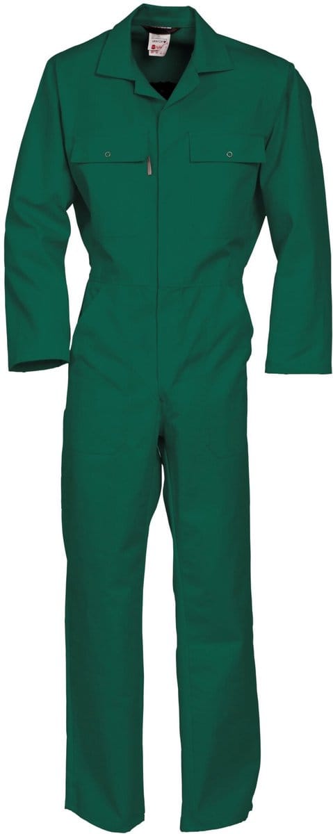HAVEP Overall drukknoop 2090D - Flessengroen - 48