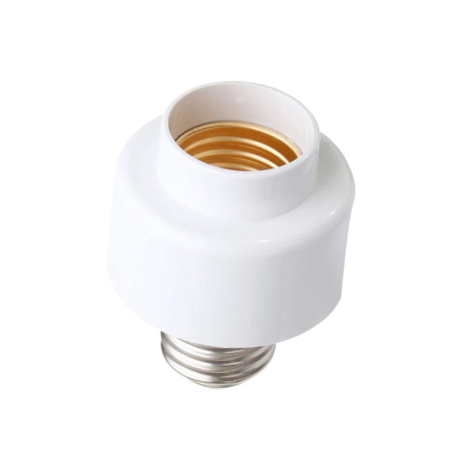 Tuya Smart Slampher WiFi Smart Light Bulb Holder E27 Draadloze Lamphouder Real Timer voor Smart wit