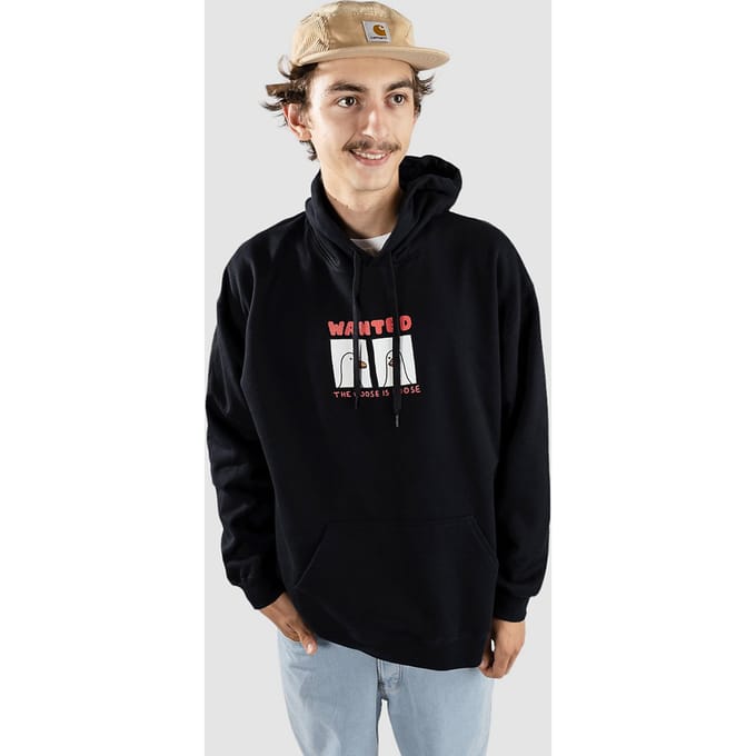 A.LAB Goose Is Loose Black Hoodie zwart