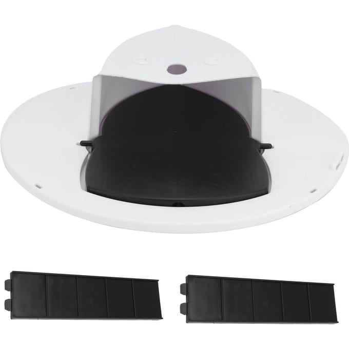 Piège à rat basculant Durable Réinitialisation automatique Tapette à souris pour intérieur extérieur Capture de souris Blanc blanc