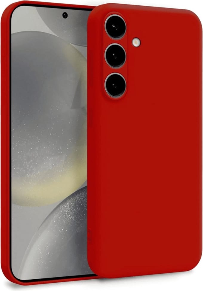 Cityhoesje - Geschikt voor Samsung S24/S25 â“ Backcover - Rood