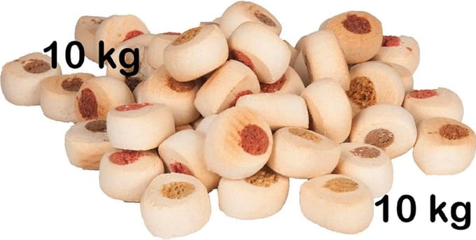 Flamingo hondensnacks - 10 kg biscuit mix --- 10 kg ----