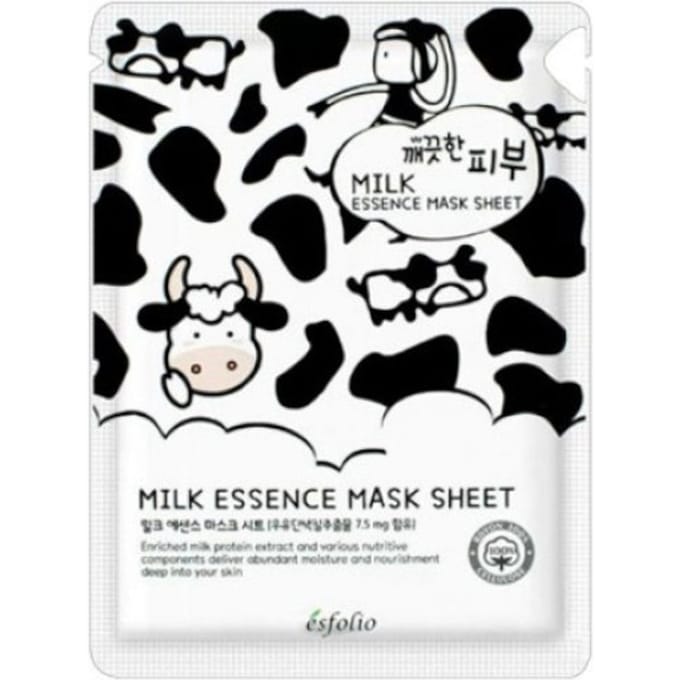 esfolio - Pure Skin Milk Essence tissue masker - set van 10 stuks