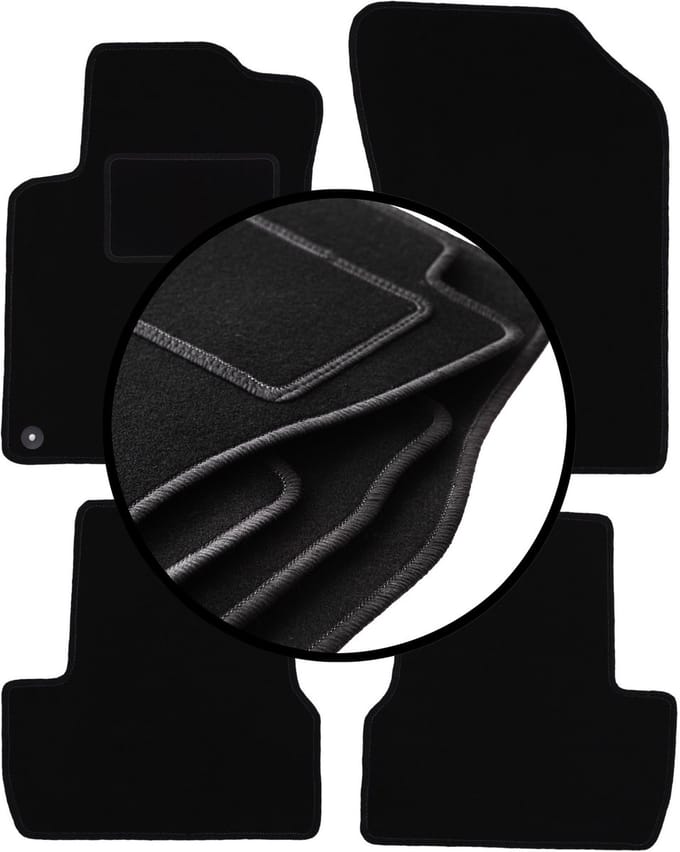 Complete set veloursmatten voor: Citroen C3 II hatchback (2009-2016)