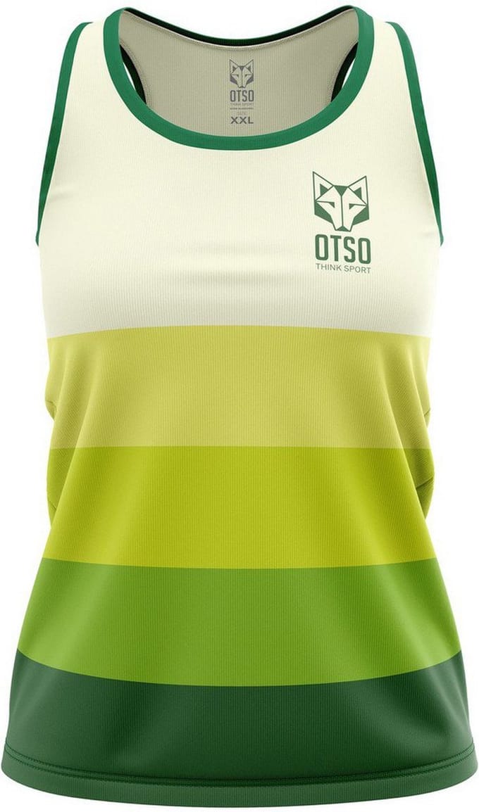 Otso Sleeveless T-shirt Groen XS Vrouw