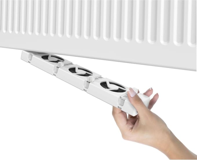 Energiezuinige Radiatorventilatoren voor Efficiënte Verwarming - Set van 2