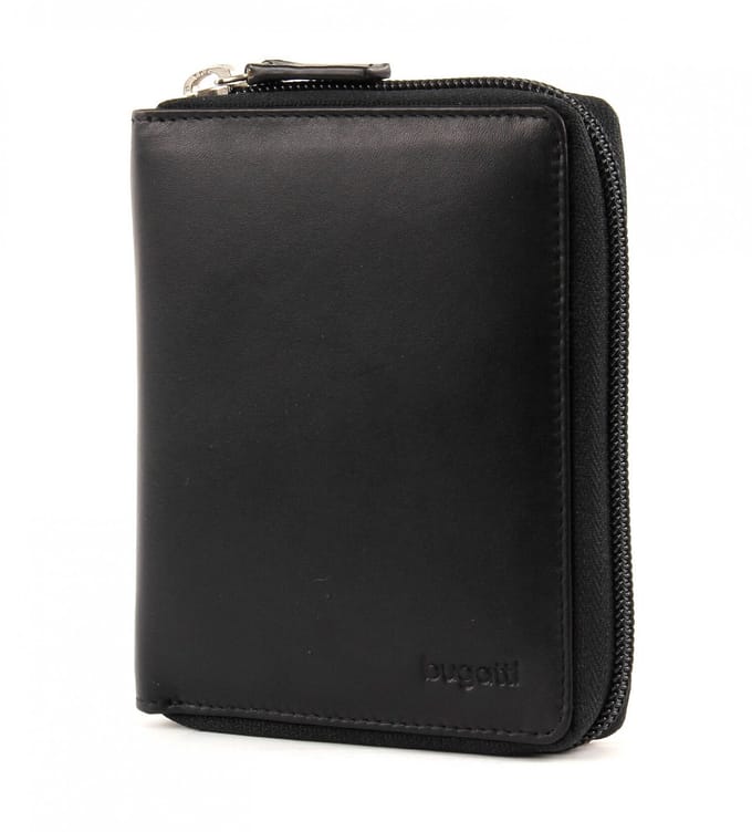 bugatti portemonnee Primo Zip Wallet Black zwart