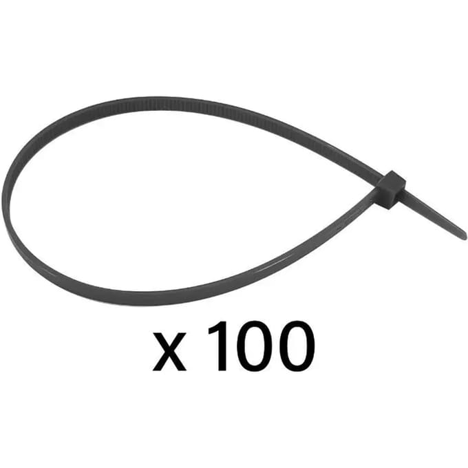 Pak van 100 nylon klemmen Artein Rilsan