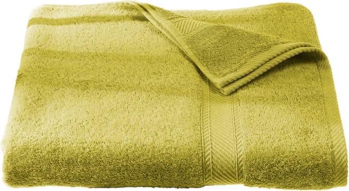 De Witte Lietaer Strandlaken Helene Warm Olive 100 x 200 cm - Katoen