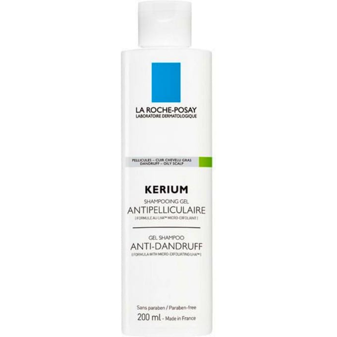 La Roche-Posay Kerium Anti-roos micro-exfoliërende gelshampoo - Vet Haar 200ml