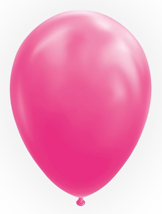Globos Balloons Hard Pink 30cm 10pcs.