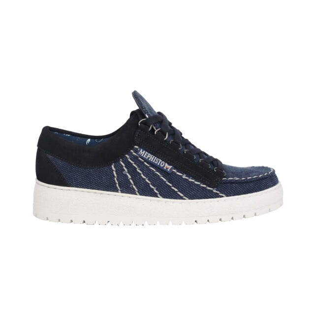 Mephisto Rainbow Sun - heren veterschoen - Blauw - maat 40.5 (EU) 7 (UK)