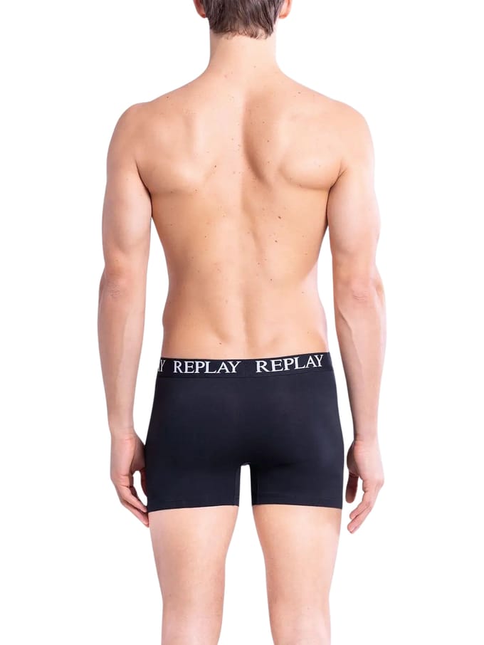 Replay Men´s Boxer Short (2 Pair Box) RP101005 - Red/Black - L