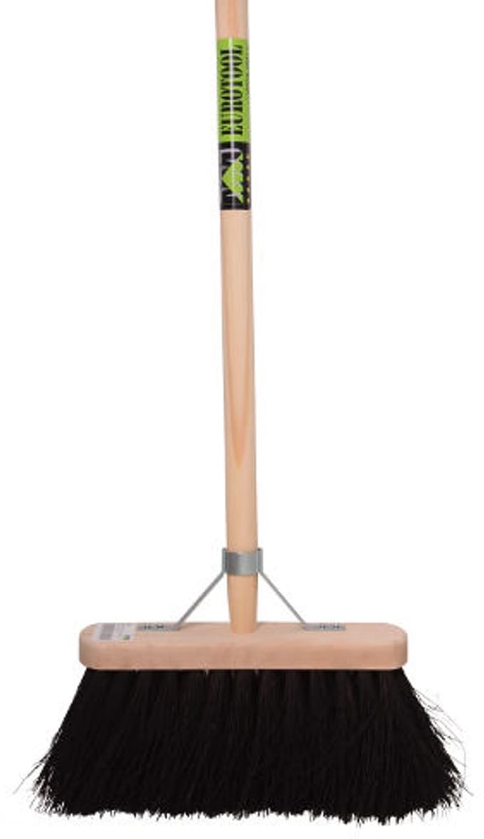 MM Eurotool Bezem FSC 29cm met steel 150cm