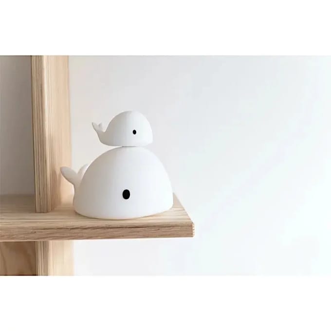 Flow Amsterdam - Moby Medium - Kinderlamp - Wit - Oplaadbaar - Multicolor