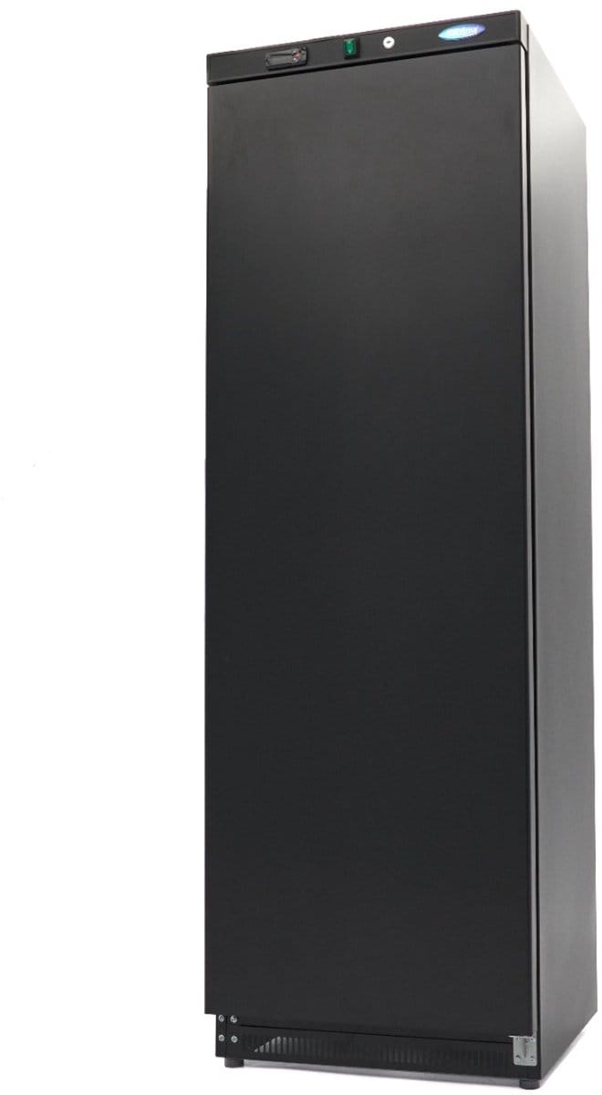 Vrieskast - 400 L - 6 Vaste Roosters - Zwart