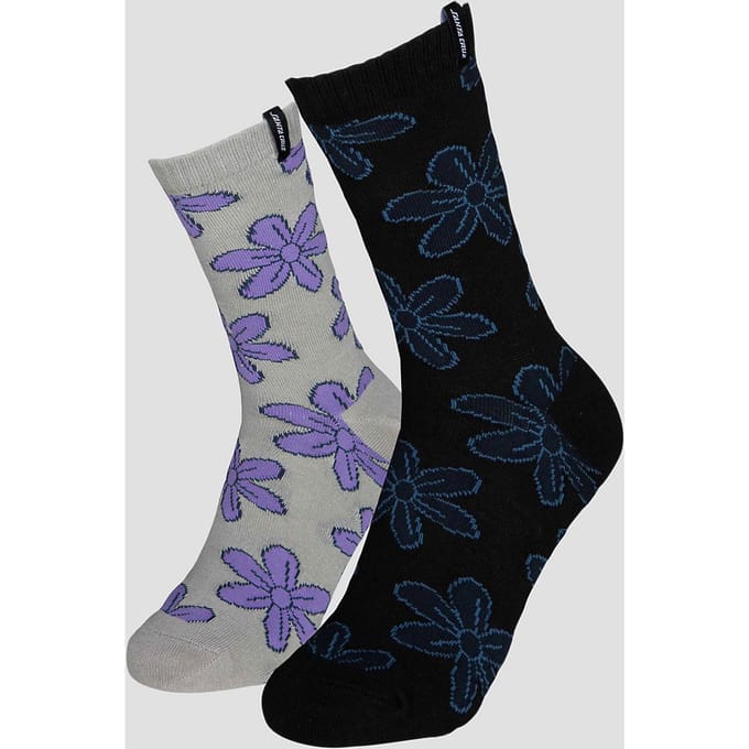 Santa Cruz Flourish Daisy 2 Pack Sokken patroon